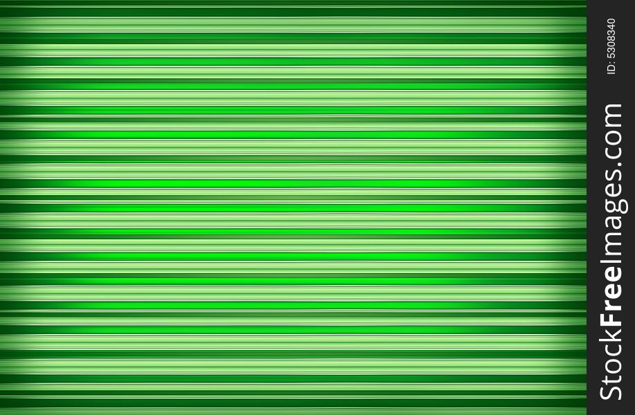 Green background with vertical stripes