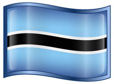 Botswana Flag Icon Stock Photos Botswana Flag Icon Stock Photos