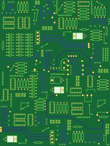Electronic Circuit Board Stock Image Electronic Circuit Board Stock Image