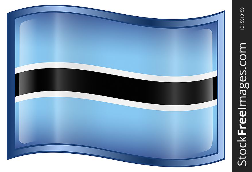 Botswana Flag icon