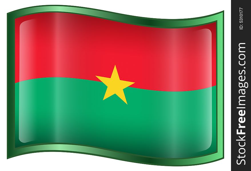 Burkina Faso Flag Icon