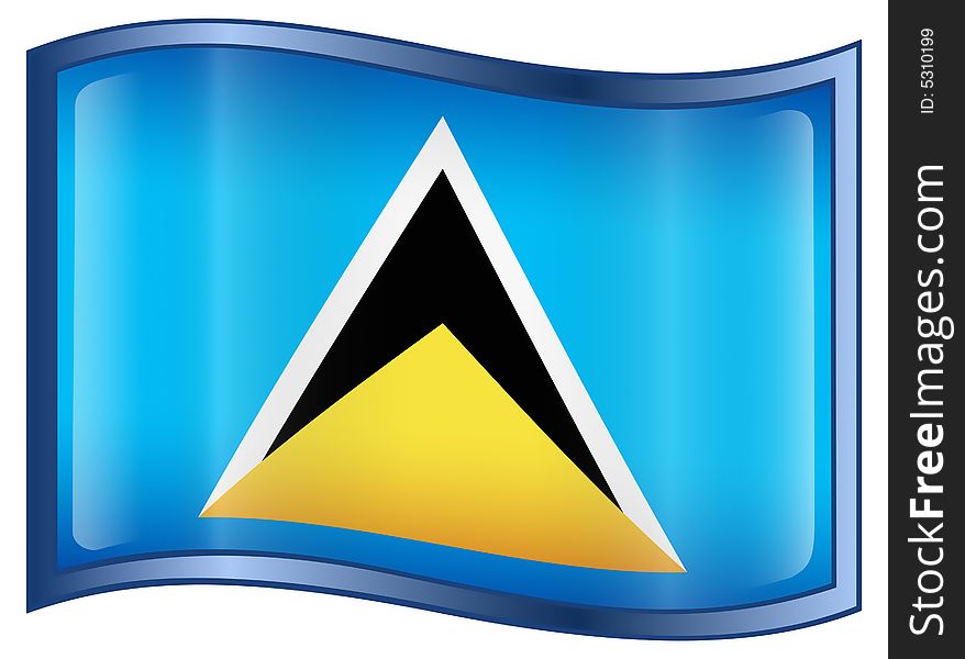 Saint Lucia Flag icon