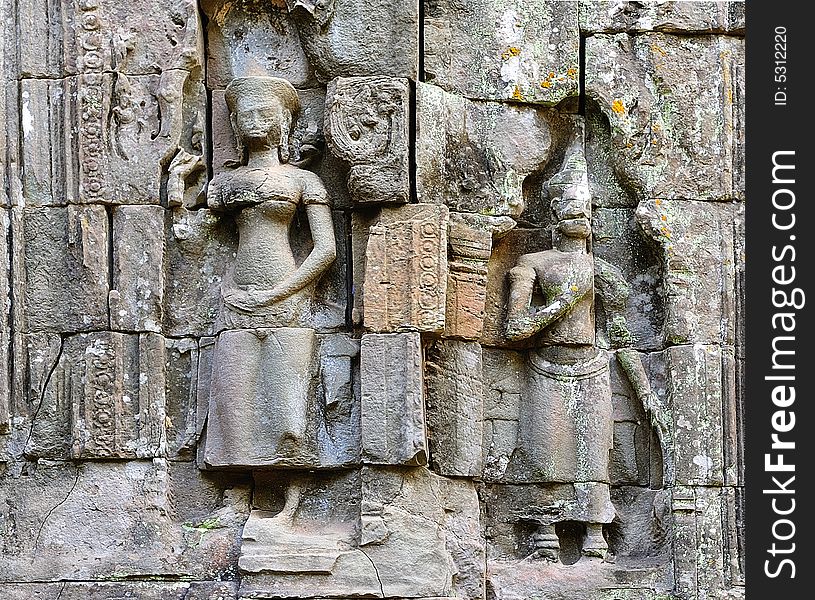 Cambodia; Angkor; Ta Prohm Temple