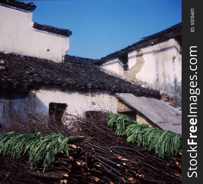 Longmen,an old village of Hangzhou countrysideã€‚