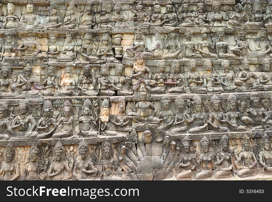 Cambodia Angkor Leper King Terrace