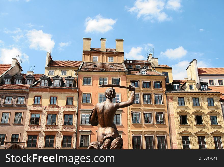 Old Town In Warsaw