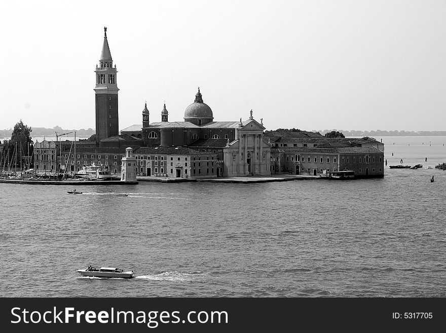 Venice italy island and boats