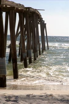 Old Pier Stock Image