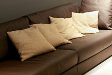 Pillows On Sofa Stock Images Pillows On Sofa Stock Images