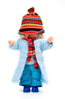 Doll Is Looking For Royalty Free Stock Images