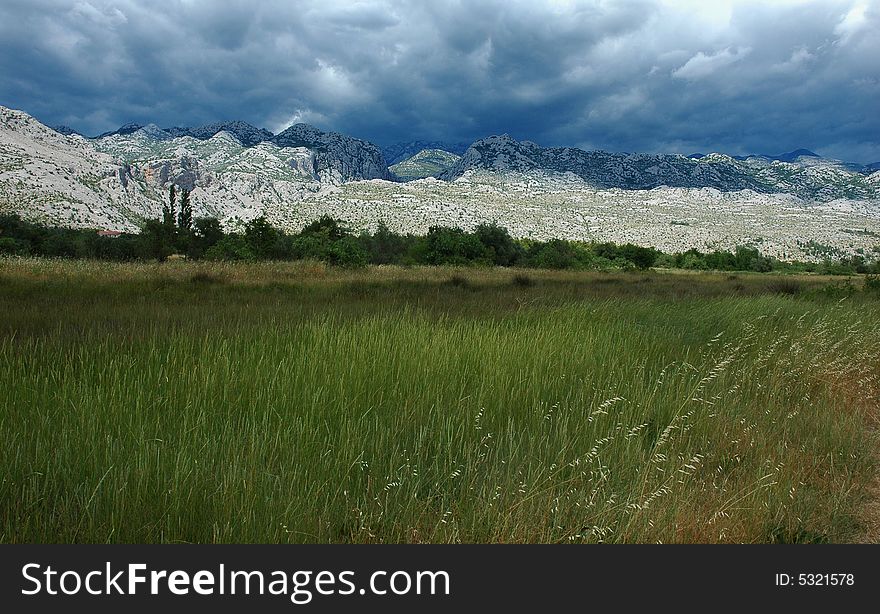 National Park Velebit Mountains, Starigrad - Croatia. National Park Velebit Mountains, Starigrad - Croatia