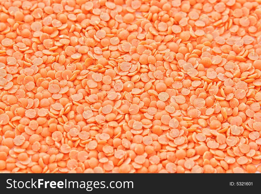 Dry red lentil for a new background. Dry red lentil for a new background