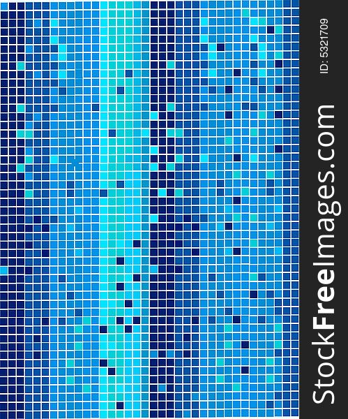 Abstract texture with blue pixels. Abstract texture with blue pixels