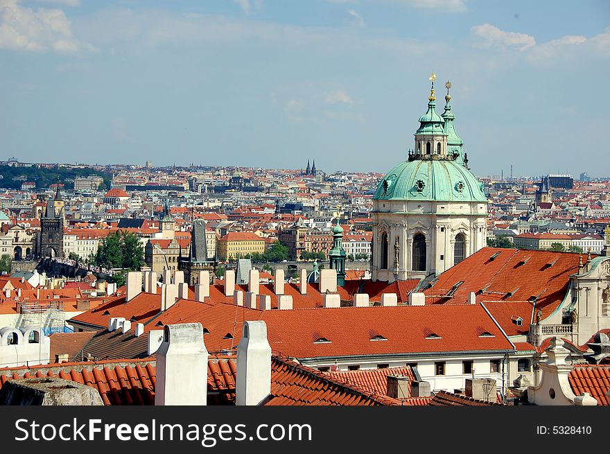 Prague city of czech republic