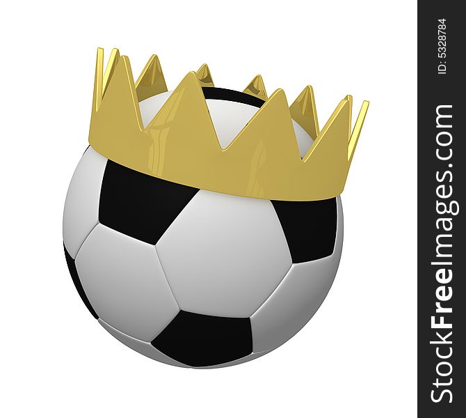 Ball in a crown