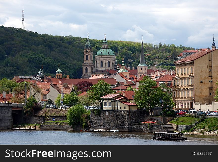 Prague city of Czech Republic.