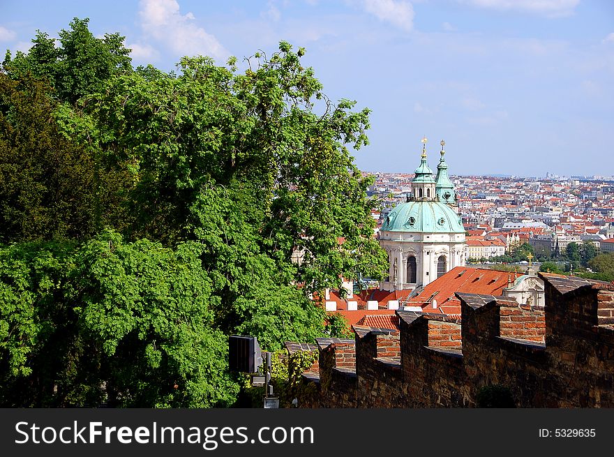 Prague city of Czech Republic.