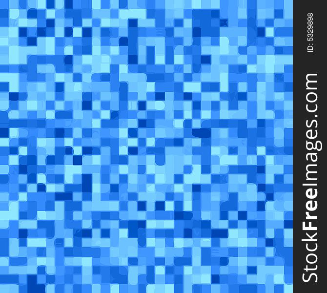 Vector illustration -a  blue background