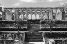 The Entrance To Cloister Royalty Free Stock Photo The Entrance To Cloister Royalty Free Stock Photo