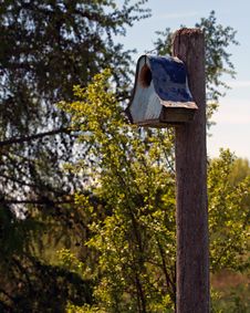 Birdhouse Royalty Free Stock Images