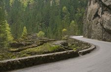Road In Bicaz Canyon Stock Photography Road In Bicaz Canyon Stock Photography
