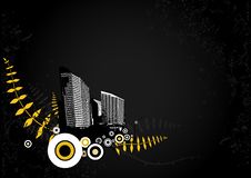 Illustration With City. Vector Stock Photo Illustration With City. Vector Stock Photo