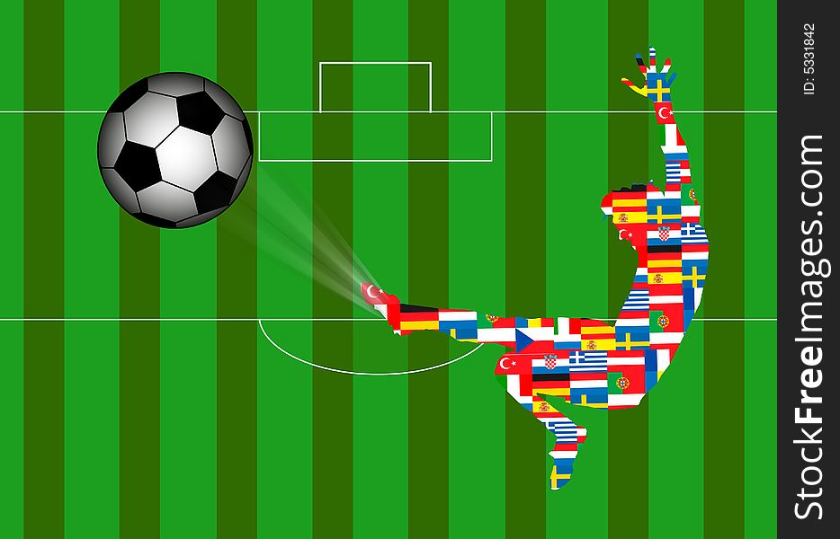 European football and nations participating