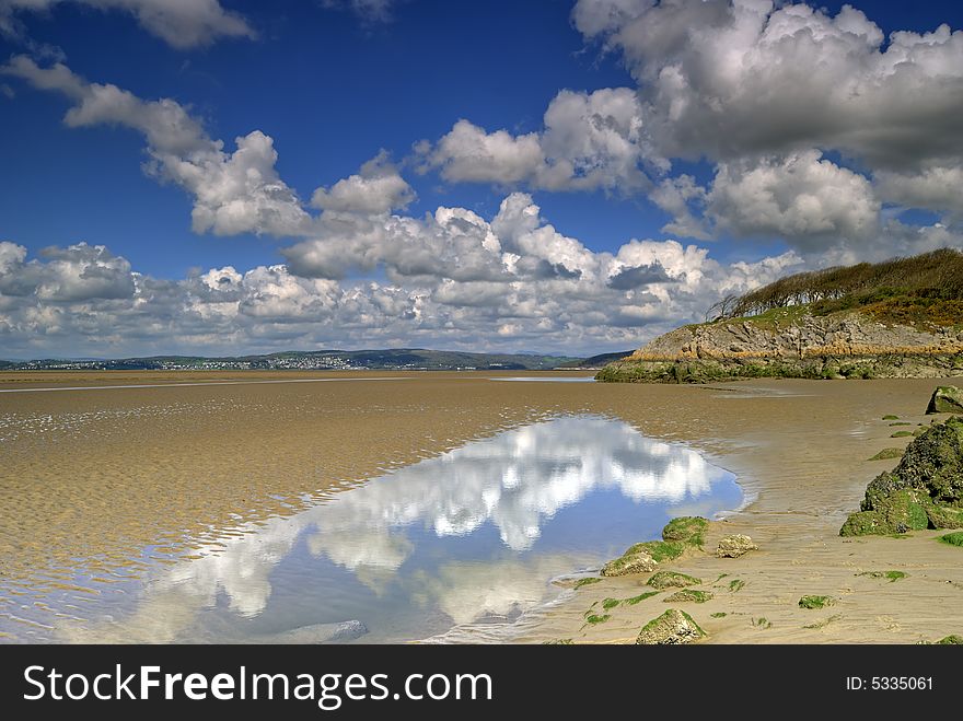 Low tide at Silverdale