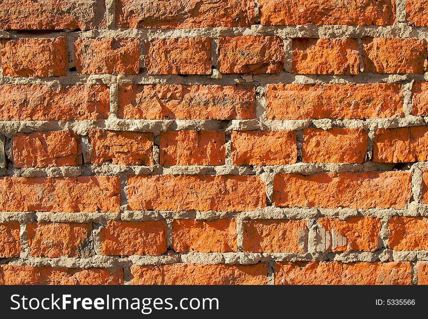 Red Brick Wall Texture