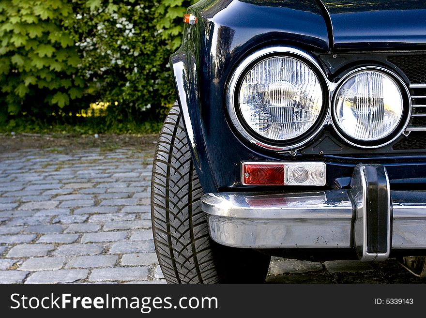 Front Of Old Alfa Romeo