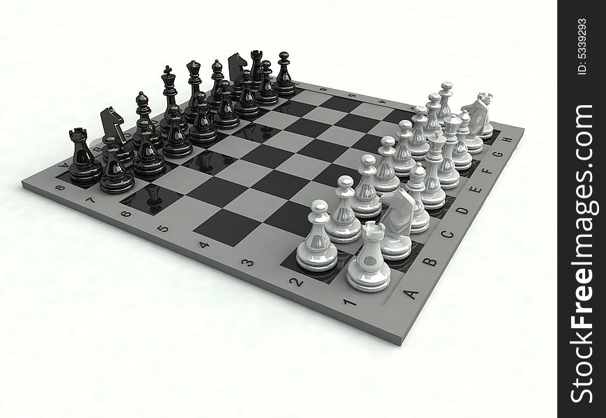 Chess game. For background or web