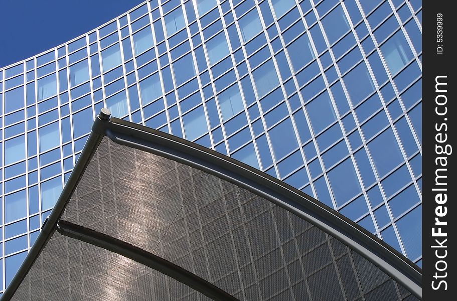 Building for telecommunication and telephone at Sloterdijk near Amsterdam