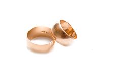 Golden Rings Stock Photography Golden Rings Stock Photography