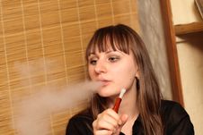 Smoking Woman Stock Images Smoking Woman Stock Images