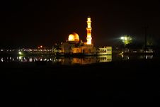 Terengganu Mosque Malaysia Royalty Free Stock Photo