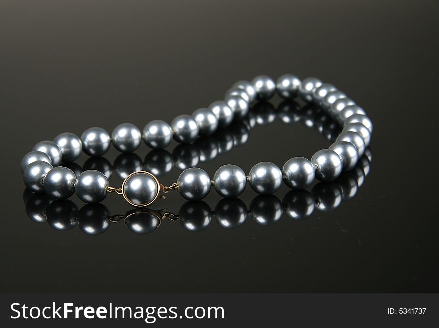 Black Pearls Necklace