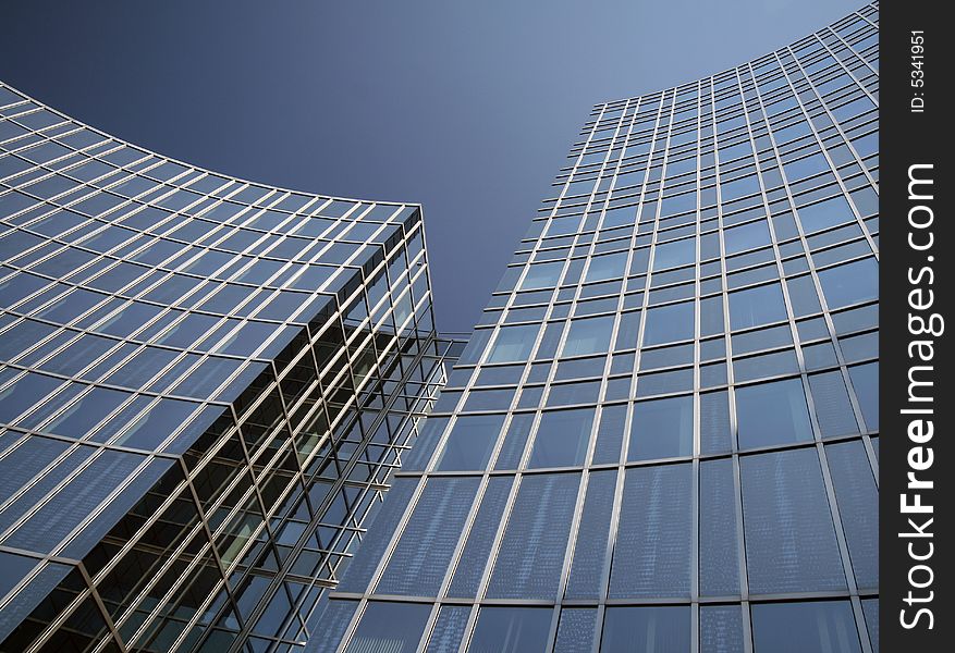 Building for telecommunication and telephone at Sloterdijk near Amsterdam