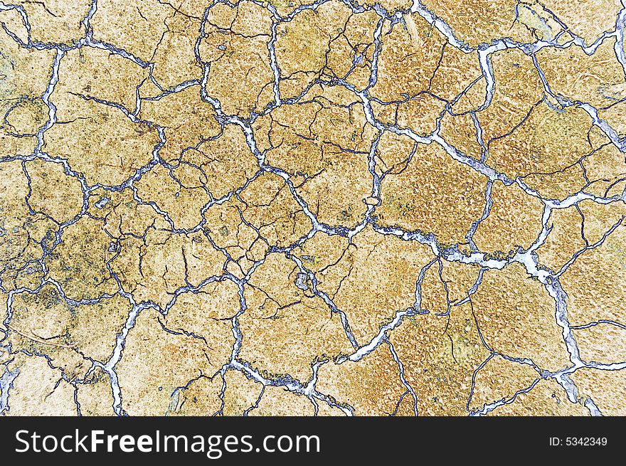 Abstract Cracked Texture