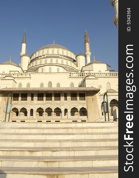 Mosque Kocatepe camii in Ankara
