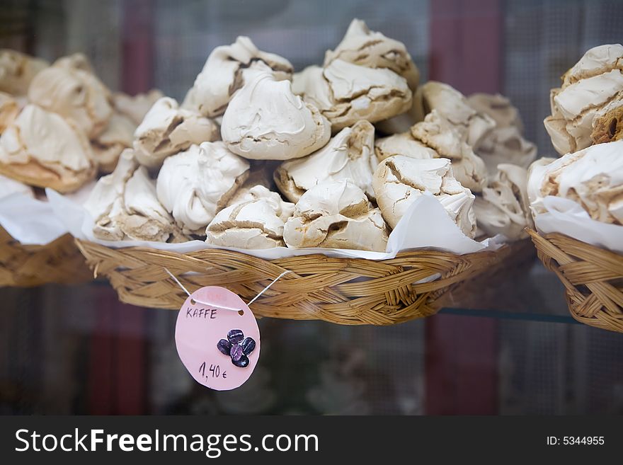 A photo of Spanish pastries for sale