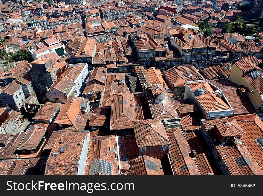 Roofs Of Porto