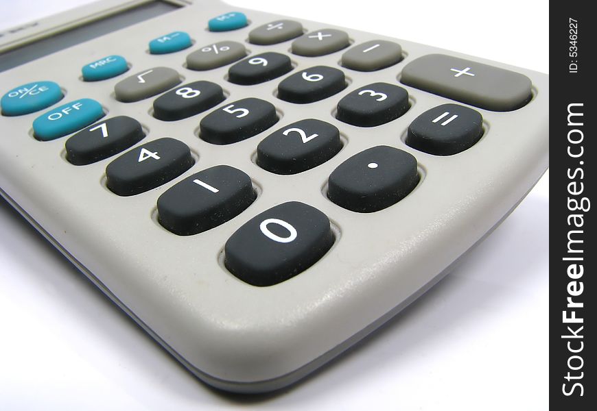 Calculator Closeup