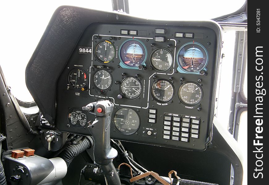Airplane and helicopter bord instrumentation
