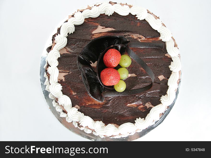 Chocolate sacher cake pastry and bakery