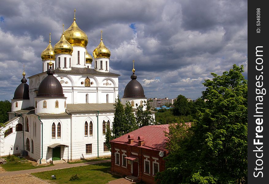 Uspenskii Cathedral In Dmitrov