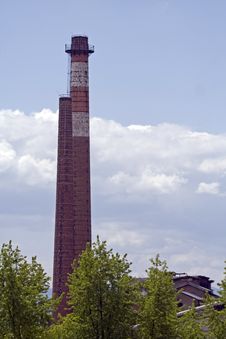 Factory Chimney Stock Photography