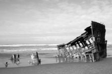 Oregon Shipwreck Royalty Free Stock Photo Oregon Shipwreck Royalty Free Stock Photo