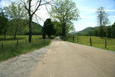 Road Through Cades Cove Royalty Free Stock Image Road Through Cades Cove Royalty Free Stock Image