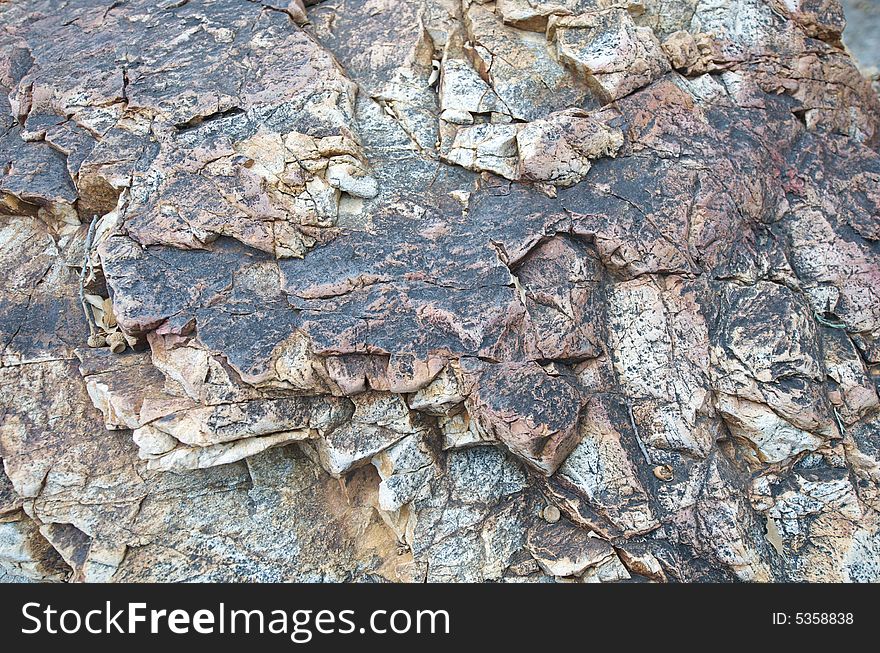 Abstract Mountainous Surface