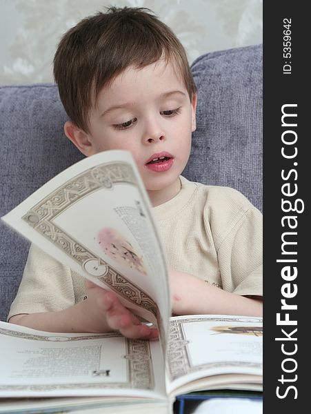 The Boy Reads The Greater Book